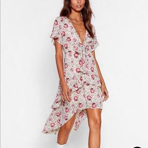 Nastygal Floral Dress